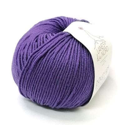 Пряжа Laines Du Nord Dolly 125 - 404 сине-фиолетовый 100% меринос экстрафайн 50 г/125 м